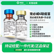 荷兰英特威六联疫苗宠必威优免康乐必妥进口宠物犬瘟细小默沙东