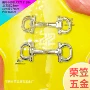 心形气质活动古铜色毛衣