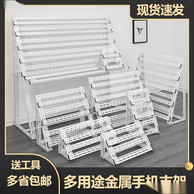 携帯電話のマトリックスの支えの仕事部屋の手のラックのデスクトップの棚の複数台の大画面の携帯電話の床に置く棚の多目的|undefined