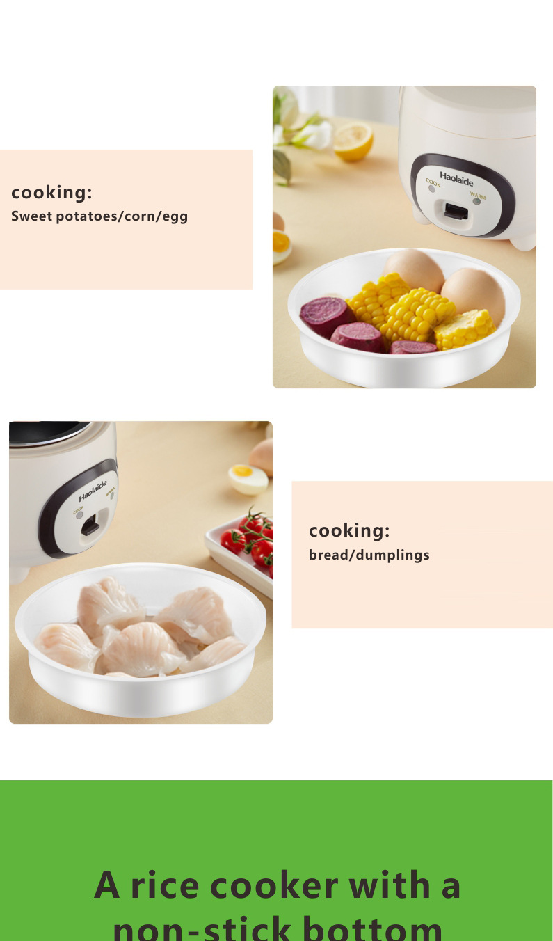 Mini Electric Rice Cooker For Household Kitchen And Cooking_voghion.com
