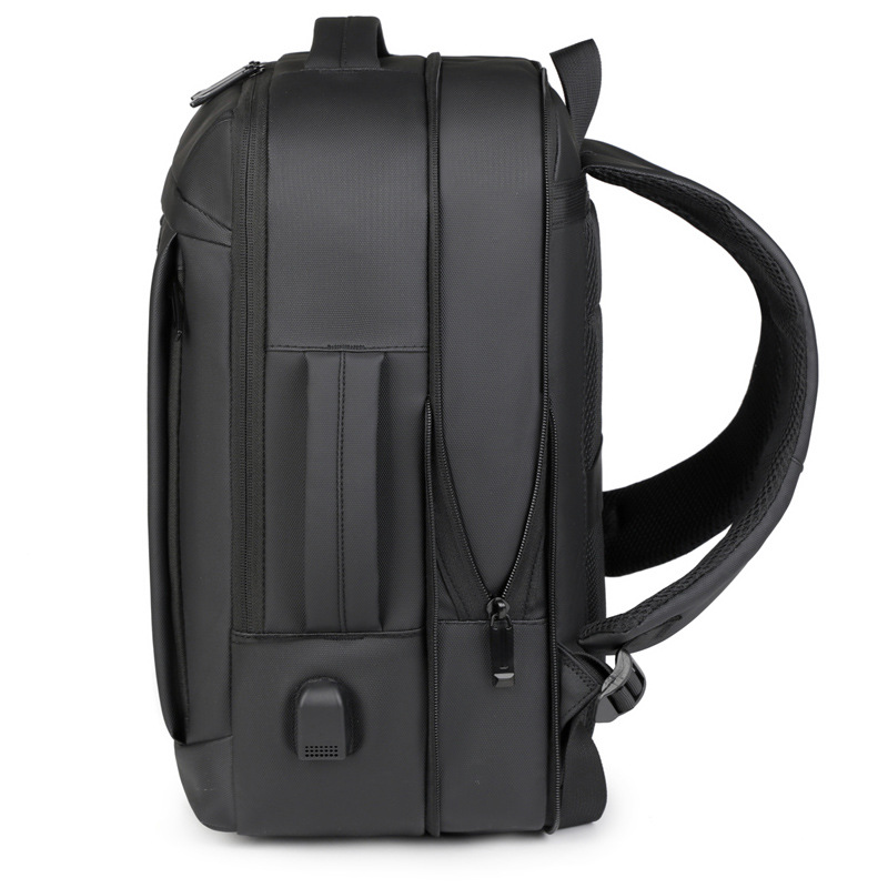 Nueva mochila para hombre, mochila portátil de expansión de gran capacidad, mochila de viaje al aire libre, bolsa para computadora de negocios, mochila escolar