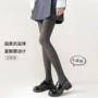 春夏外穿灰色坑条打底袜