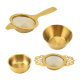 Tea drain 304 stainless steel lace mesh tray tea filter tea set accessories tea compartment long handle tea filter wholesale
