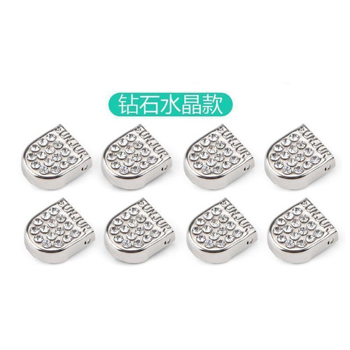 Shoe lace fastener, shoe buckle clip accessory, cute lazy person shoes, no-tie metal buckle, round capsule press buckle, unisex