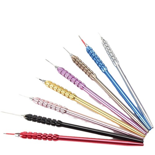 Tattoo handmade pen, high-end fogging magic pen, round three-round five-embroidery eyebrow pencil, semi-permanent supplies tool