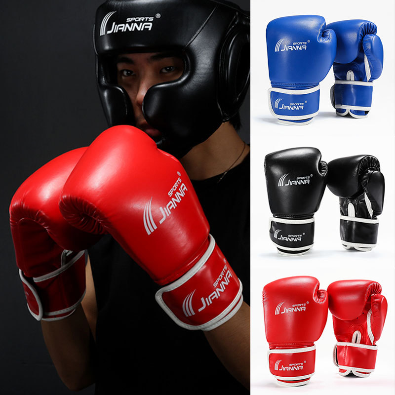 Boxing Gloves Adult Competition Training Gloves Men's and Women's Sanda Sandbags Fighting Gloves Muay Thai Fighting Children's Gloves