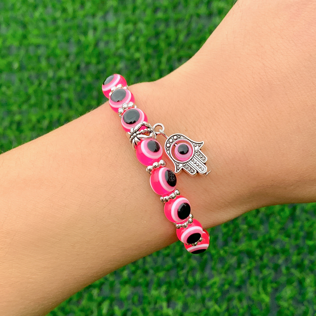 1 Piece Fashion Geometric Arylic Alloy Knitting Womenu0027S Bracelets