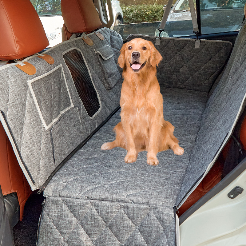 upgrade new pattern oxford waterproof automobile Backseat Pets vehicle Car Removable Dog mat Dogs Pet Pad