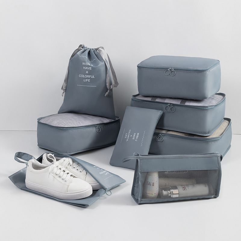 8 -piece gray