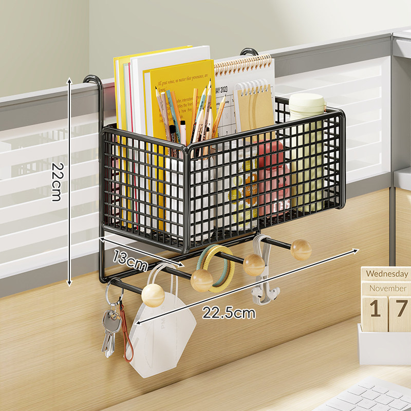 Cesta Colgante para Pantalla de Escritorio Multifuncional para Oficina