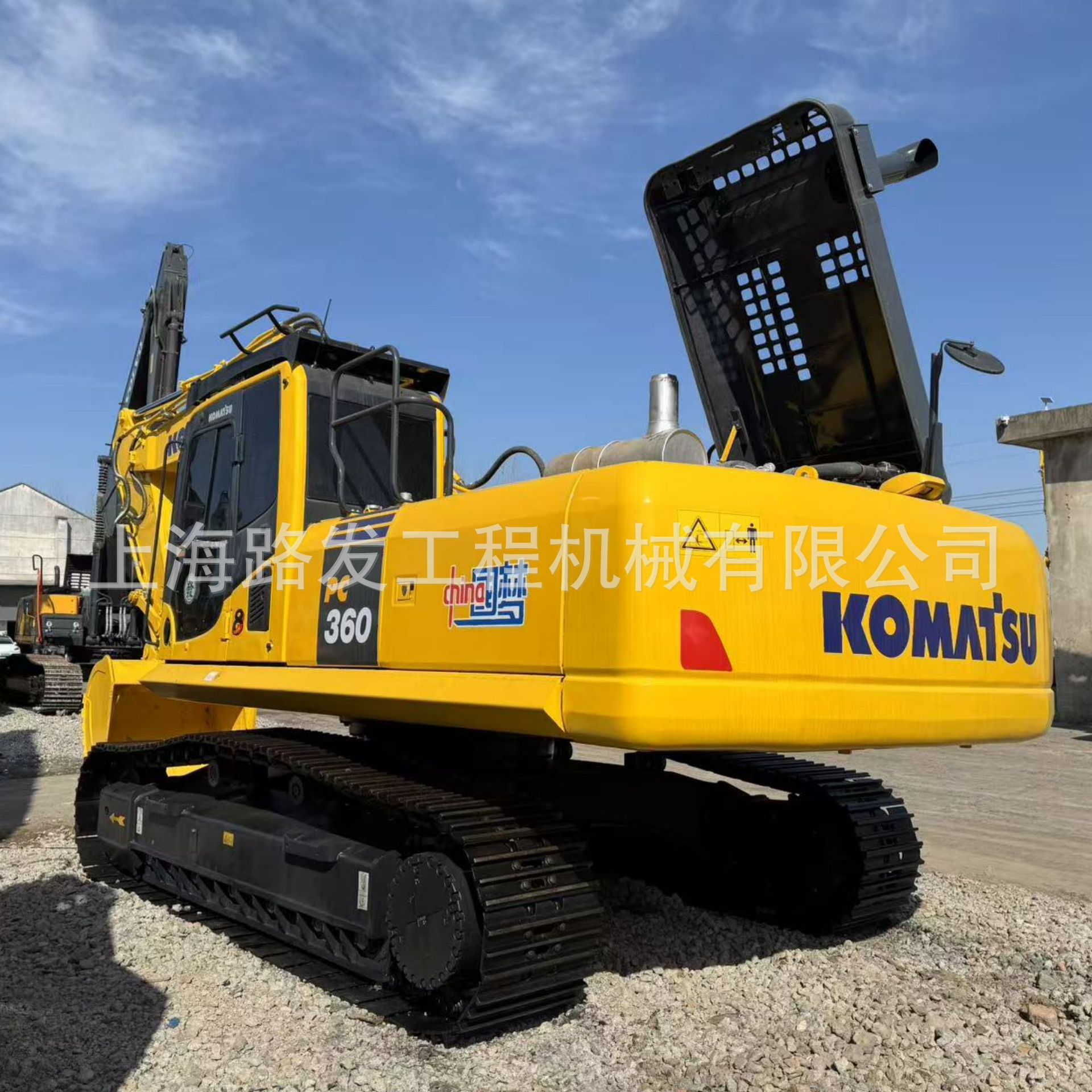 Comercio exterior suministro KOMATSU Komatsu360 350 400 gran excavadora de segunda mano