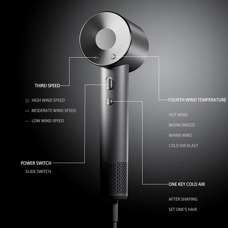 ハイスピードエレクトリックhair dryer高速ヘアドライヤー家庭用ハイパワー電気ドライヤー|undefined