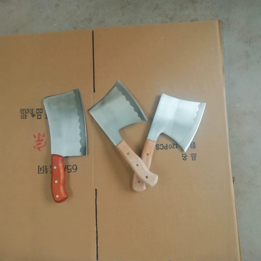 Костяной нож с высоким марганцевым стальным шеф-повар большой костяной нож для рубки ребер