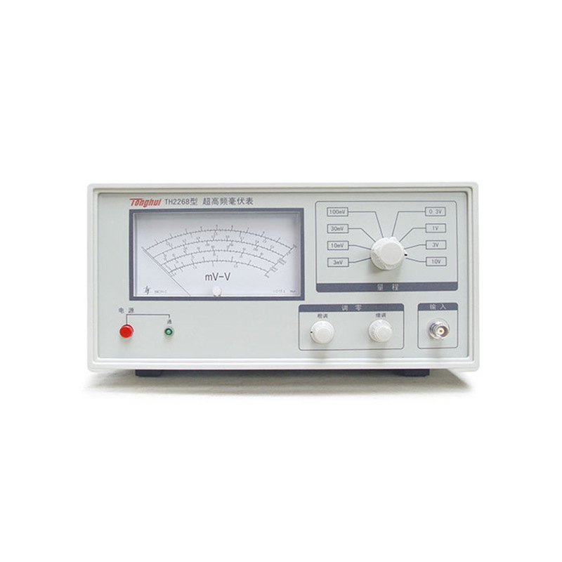 常州同惠TH2268高频数字毫伏表交流功率表1912/A 2281B双通道5MHz