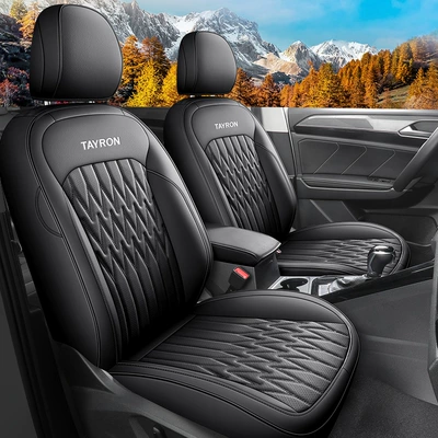 Modelə uyğun (Original) oturacaq örtükləri — Tanyue Special Seat Cover All-inclusive - mysterious-black-full-leather-standard-edition-note-the-model-year-all-in-one-rear-package