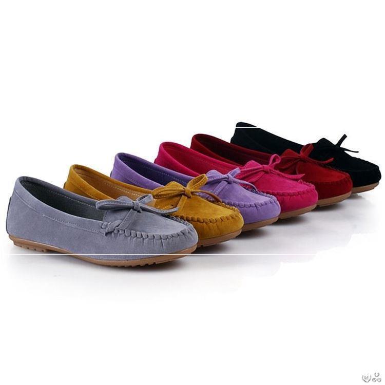 .Ladies Flats Shoes Loafers Fashion Soft...