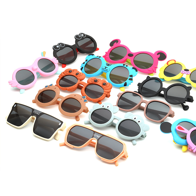 Children's glasses, toys, sunglasses, girls, cute cartoon sunglasses, boys, girls, babies, sun visors