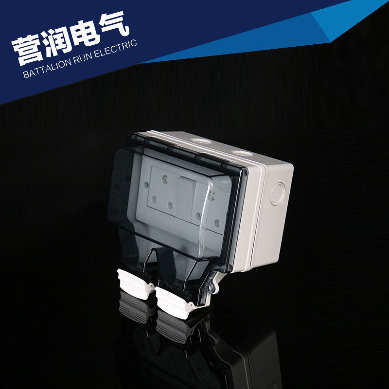 厂家直供 户外防水开关插座 明装防水开关插座 防水南非插座