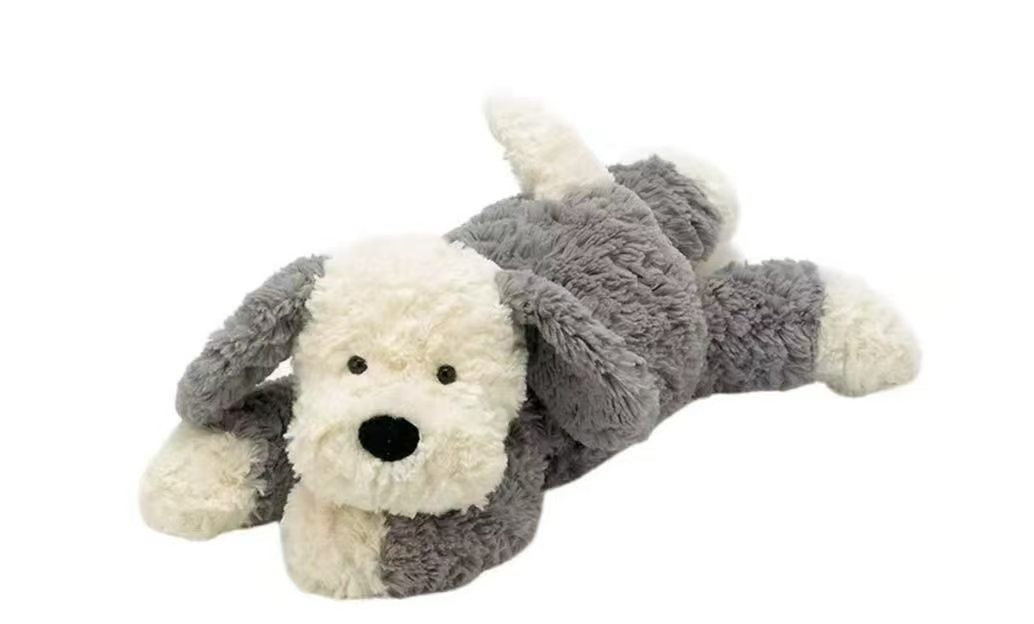 Deitado cão pastor / Modelo completo com três padrões (siga a coleção para receber um saco de pó)