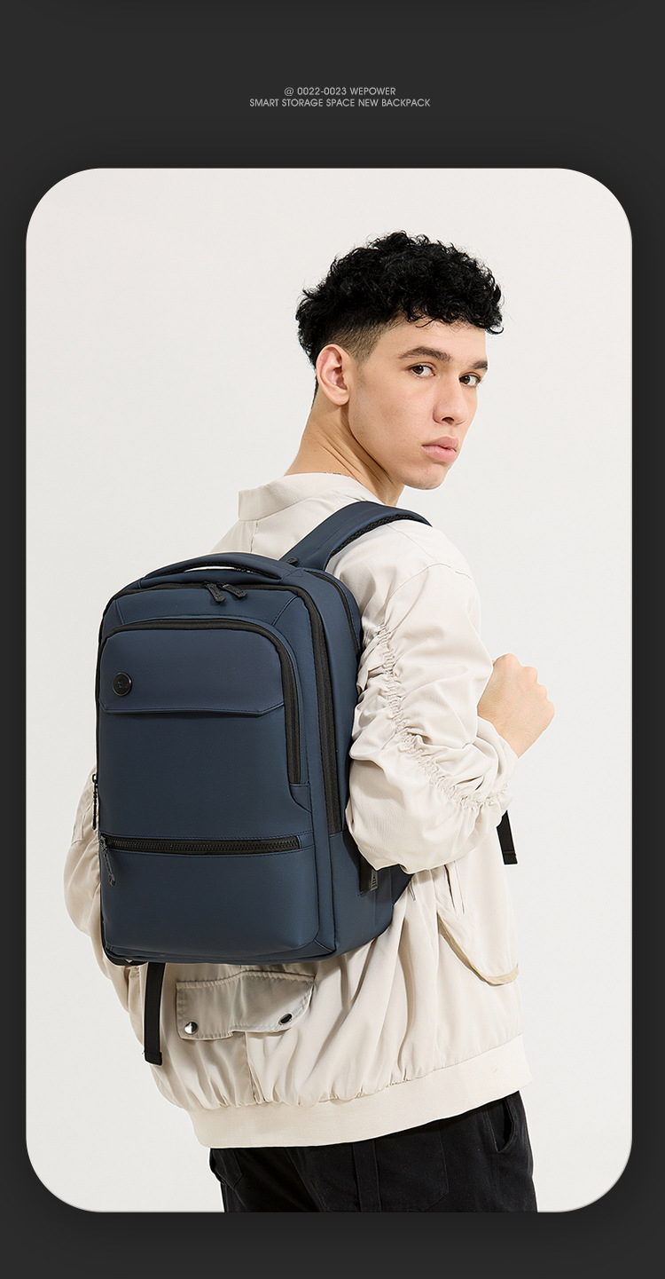 WEPOWER's new multi-functional business commuting computer backpack with USB and a large-capacity men's backpack undefined