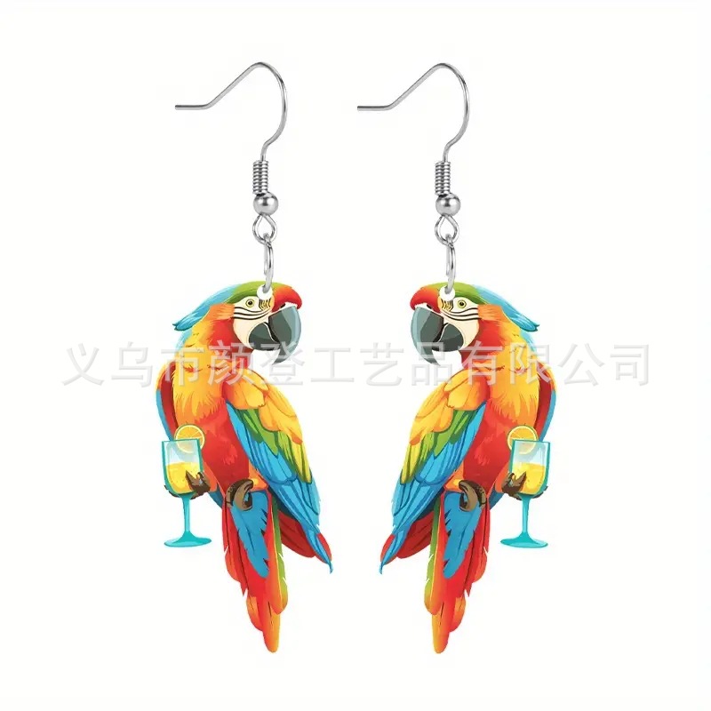 acrylic creative earrings