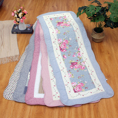[Small Wholesale] Korean Style Cotton Bedside Mat Floor Mat Door Mat Fabric Quilted Non-Slip Patchwork Living Room Mat