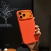 Orange (technical fabric magnetic) with camera button