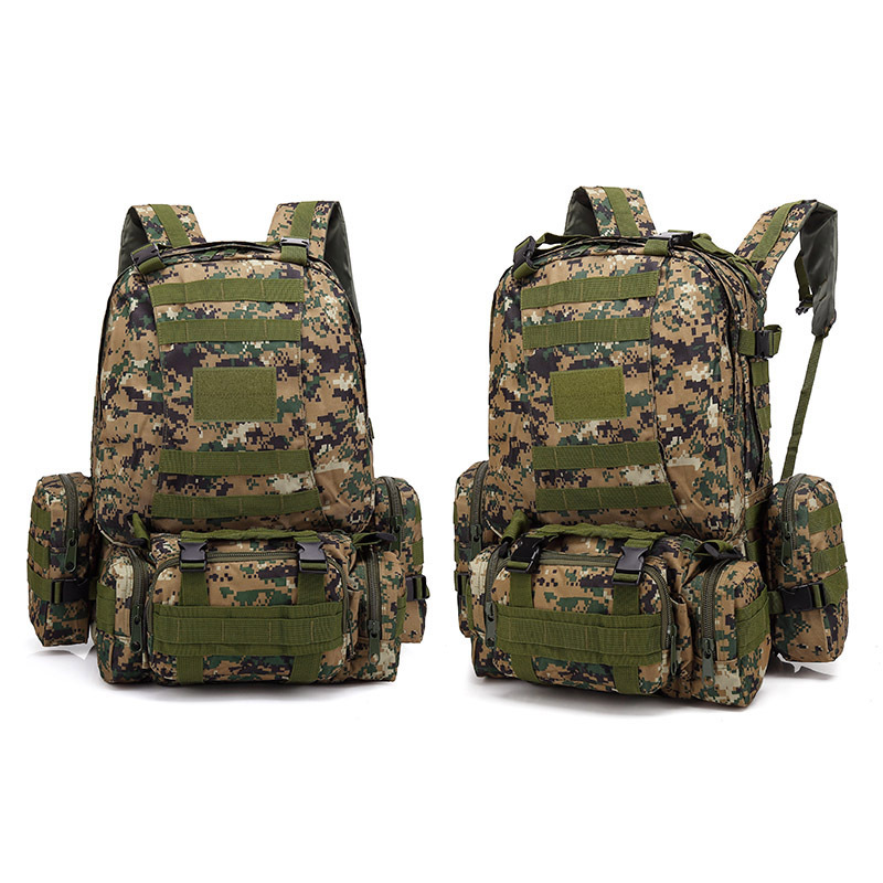 メーカー卸売多機能戦術登山バッグ屋外迷彩バックパックコンビネーションバッグトラベルバッグ軍事ファンバックパック