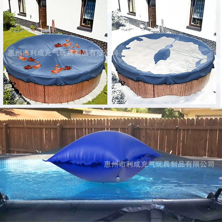 Надувная подушка для бассейнов Licheng из ПВХ, устойчивая к холоду, зимняя антиобледенительная воздушная подушка, подходит для наземных бассейнов