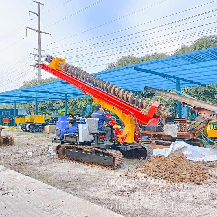 电动光伏打桩机