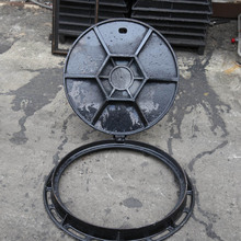 厂家直销不锈钢圆形实心窨井盖铸铁井盖现货供应道路雨水井口盖