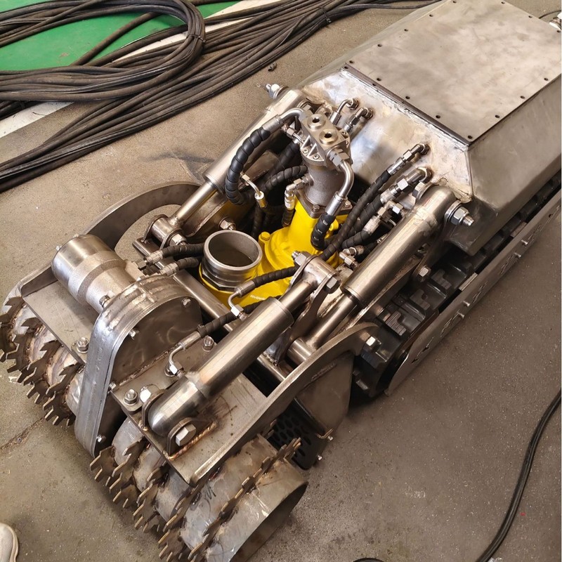 水中インテリジェント浚渫機、下水汚物清掃ロボット、化学沈殿槽、河川パイプライン浚渫ロボット|undefined