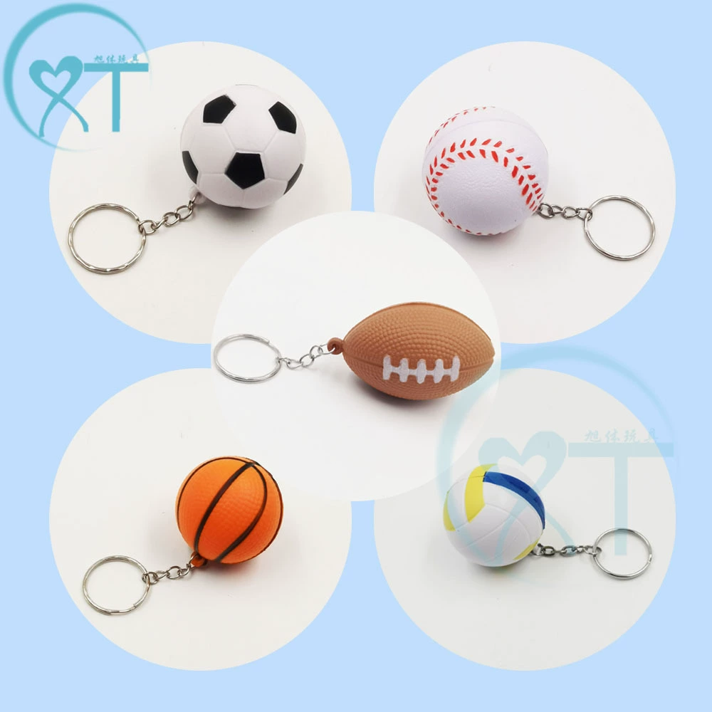 4,0 аэрозольная краска футбол pu foam мини Баскетбол футбольный брелок вентиляционная декомпрессионная игрушка стресс мяч трансграничный