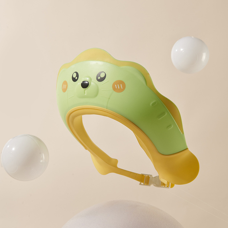 Sombrero de retención de agua para niños, gorro de ducha impermeable, artefacto de champú para bebés, lavado de cabello para niños, gorro de champú para baño