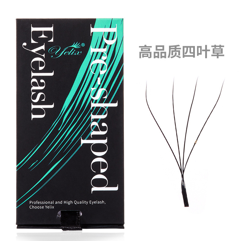 Fábrica de pestañas florecientes 4D, pestañas falsas naturales, curvas densas, curvas cerradas, pestañas injerto de tetrahedra suaves al por mayor