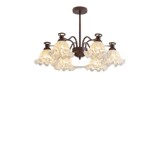 Ретро люстра для гостиной, светильник, в американском стиле, французский стиль, изысканный стиль