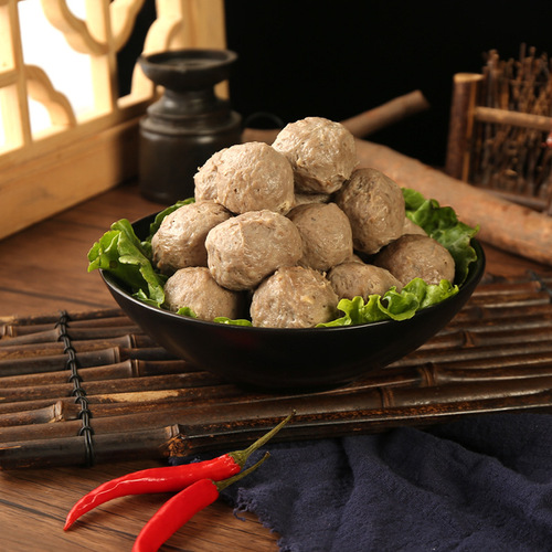 Handmade Chaoshan Beef Balls, Beef Tendon Balls, Kanto-style Meat Balls, Spicy Hot Pot Meat Balls, Hot Pot Balls【Factory Wholesale】