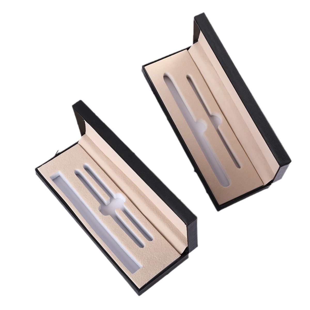 Caja de regalo de stock impresión comercial personalizada caja de papelería publicitaria embalaje de regalos caja de embalaje de bolígrafo