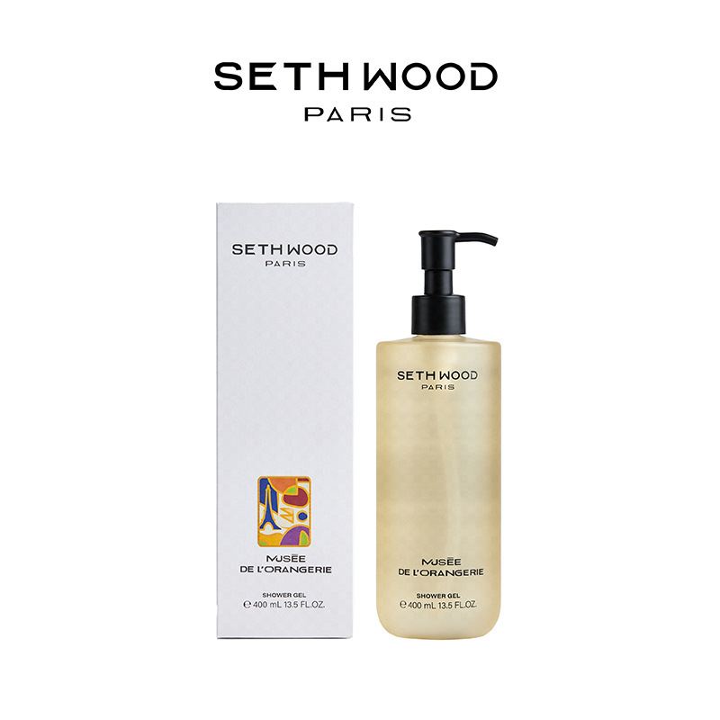 SethWood フレンチ フレグランス シャワー ジェルは、男性と女性向けで、香りが長持ちし、肌に潤いを与え、滑りにくく、滑りません。|undefined