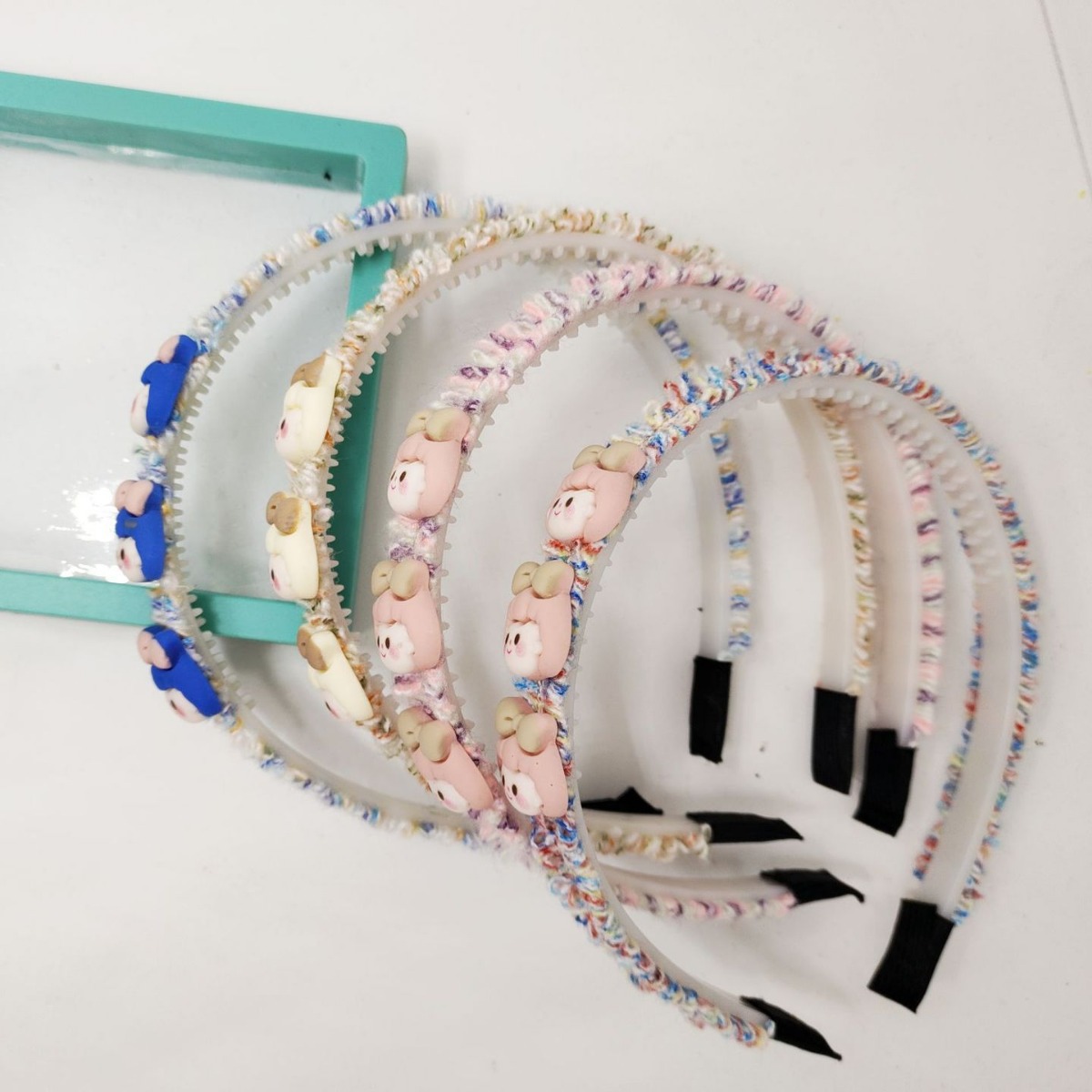 Diadema para niñas, accesorios para el cabello para niños, nueva horquilla para el cabello que no daña el cabello, cabello trenzado, cabello roto, horquilla para niñas, tocado, diadema linda