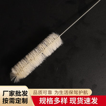 试管刷实验室柔软刷头猪鬃羊毛厂家直销批发清洗刷 不锈钢铁丝刷