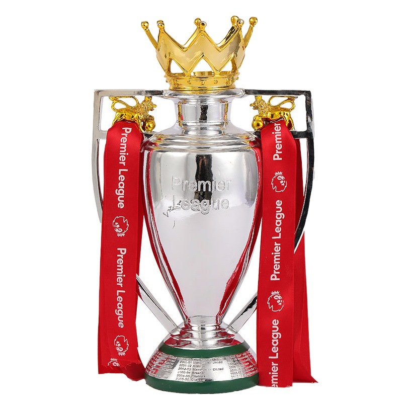 Trofeo DE LA Liga Premier de Liverpool Arsenal ventiladores suministros que rodean Barclays Cup Chelsea medalla conmemorativa