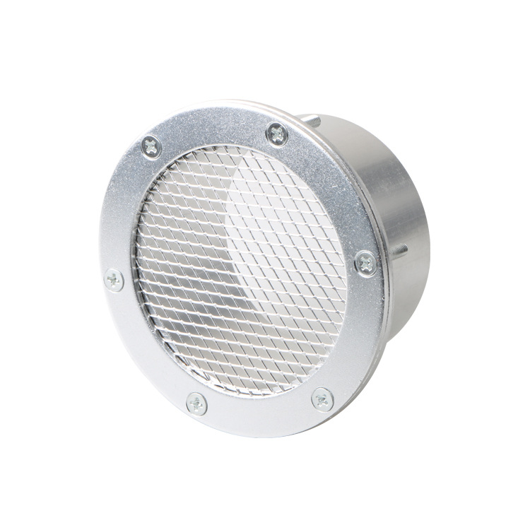 Modificación del coche universal entrada de aire aleación de aluminio con malla entrada de aire piezas de modificación piezas decorativas 76mm