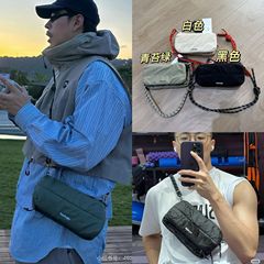 韓国の小衆林さんは同タイプの多層収納シングルショルダーバッグを更新しました。
