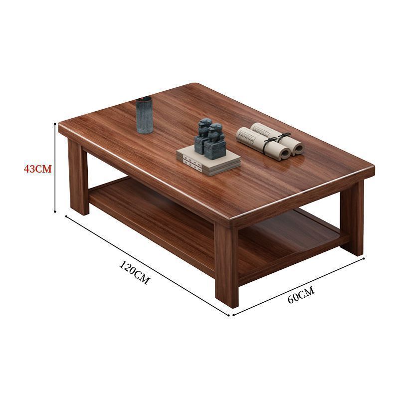 1.2m 월넛 커피 테이블 [서랍 없음]