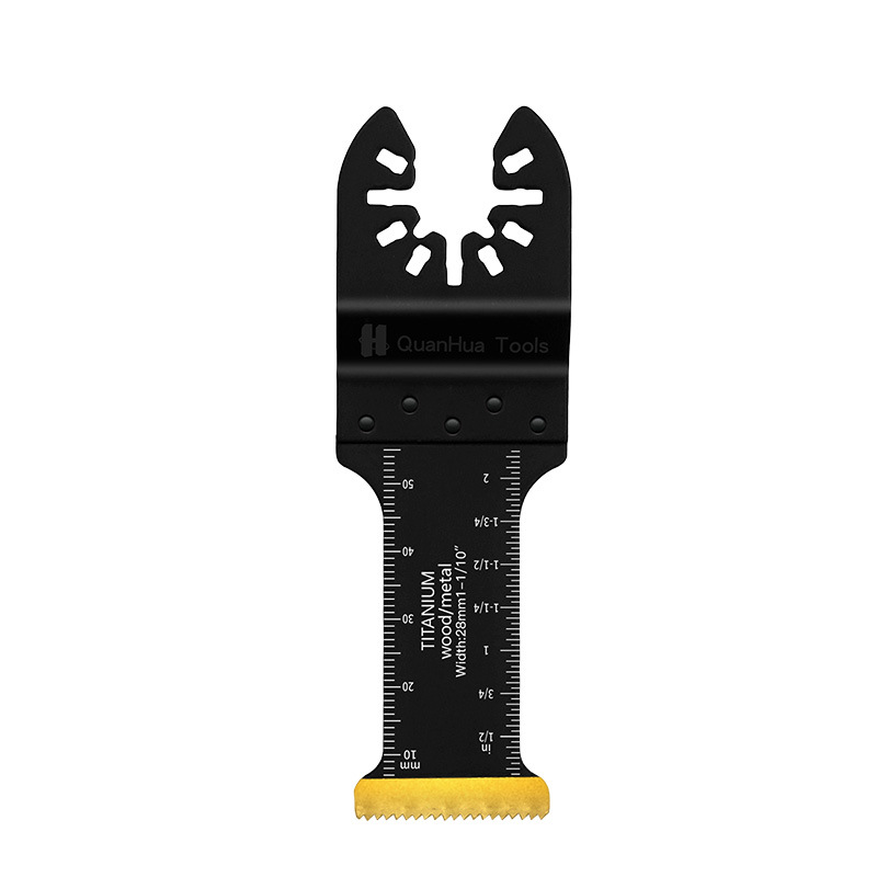 105*28MM 바이메탈 물리적 티타늄 도금 범용 보물 액세서리 다기능 트리밍 기계 스윙 톱날 도구 커터 헤드