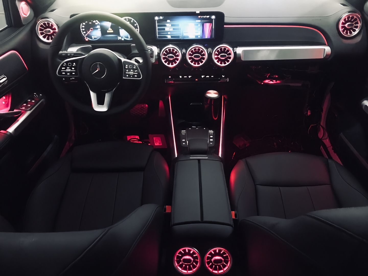 20-25 Mercedes-Benz Glb/Gla/B-Class/X247/H247/W247 Ambient Light Interior Atmosphere Light 64 Colors Rgb