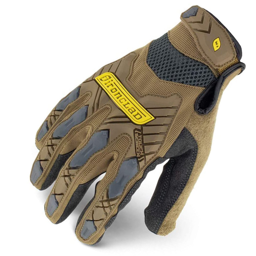 Guangdong fabricante guantes tácticos anticolisión trabajo mecánico resistente al desgaste guantes de protección amortiguadores guantes de protección industrial técnico de protección laboral