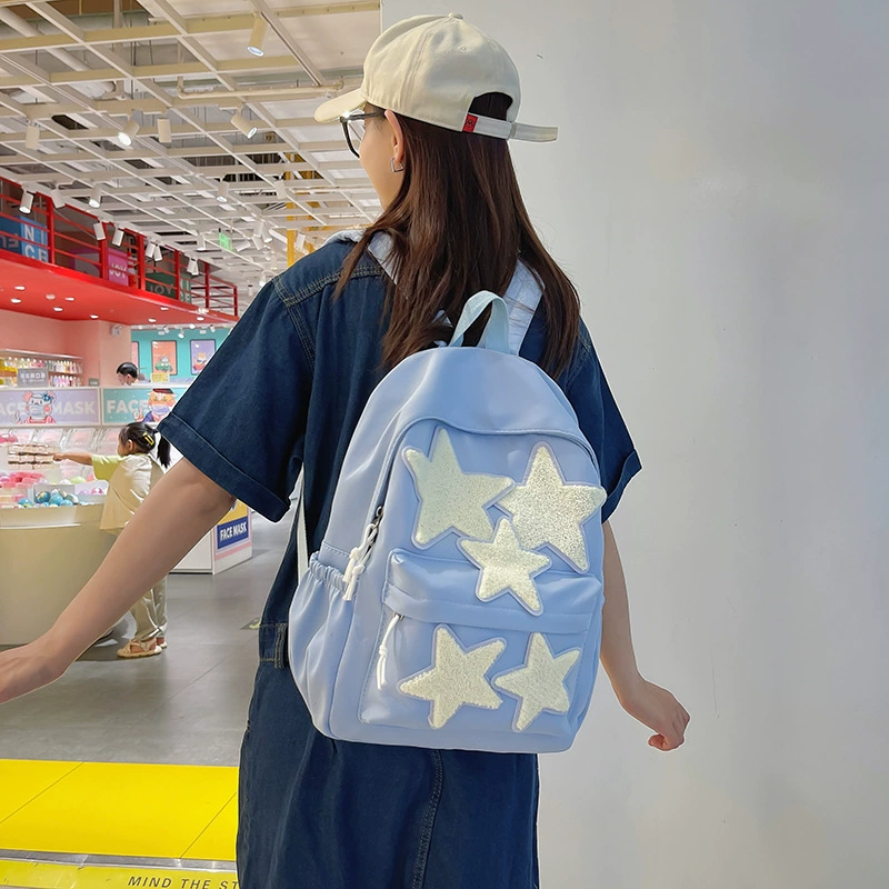 Backpack, trend capacious school bag