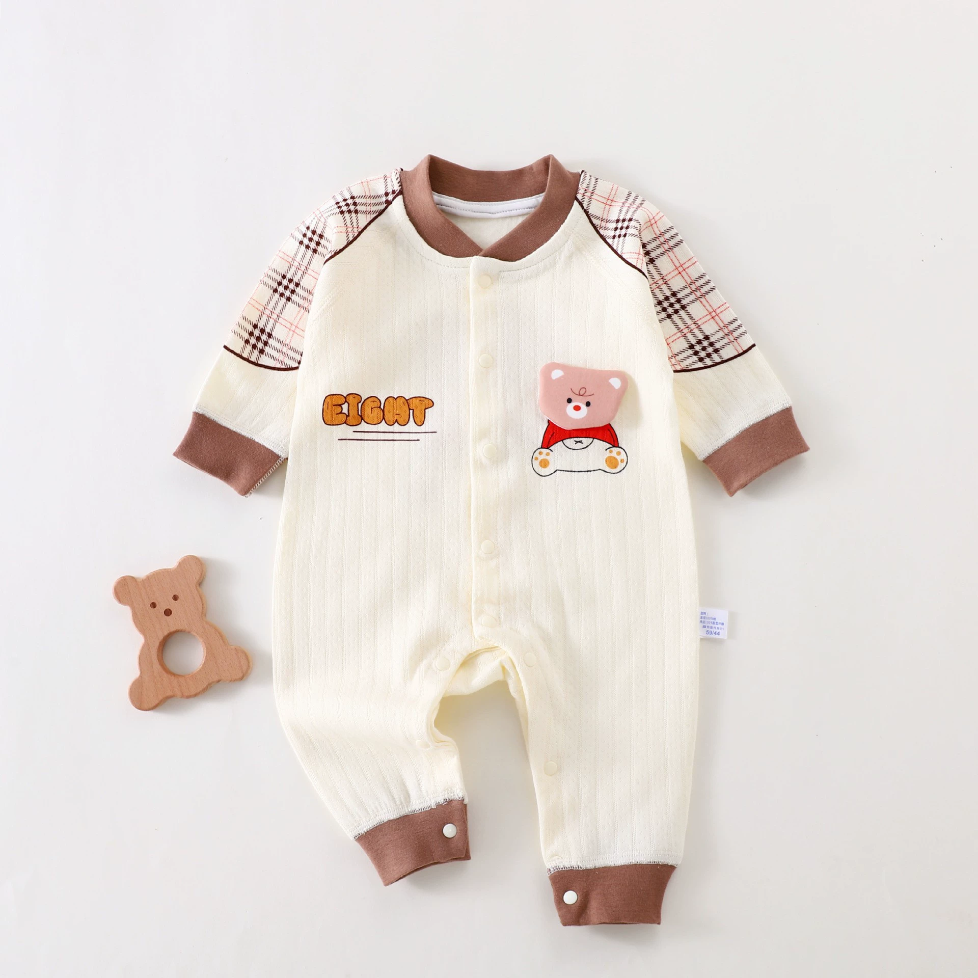 Детская одежда Весна и Осень с длинными рукавами нагрудник хлопчатобумажный новорожденный Харбан детское осеннее платье детский комбиним